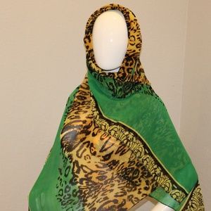 Beautiful animal print scarf